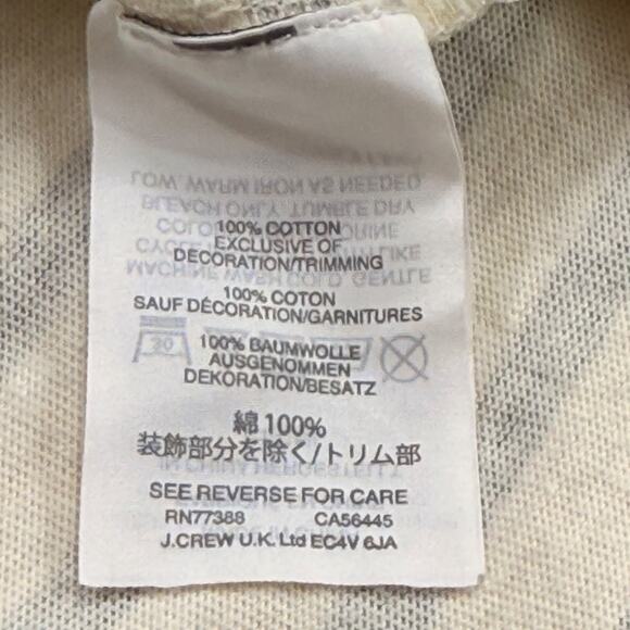 Crewcuts J.Crew Breton Striped Boho Pink Heart Embroidered Boatneck Top Girls 10 - Picture 6 of 8